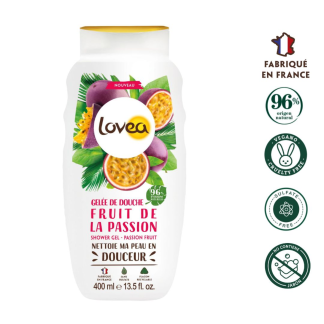 GEL DE DUCHA MARACUYA  400 ML LOVEA