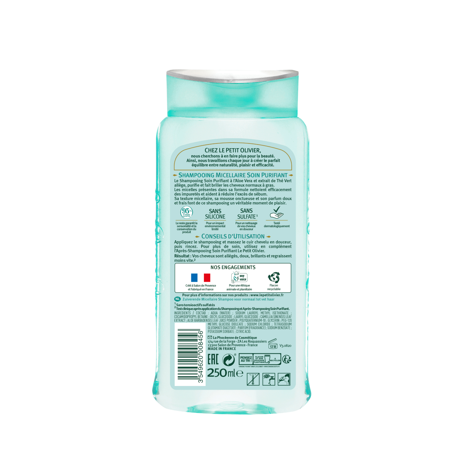 SHAMPOO CABELLO MIXTO A GRASO 250ML LPO - Imagen 2
