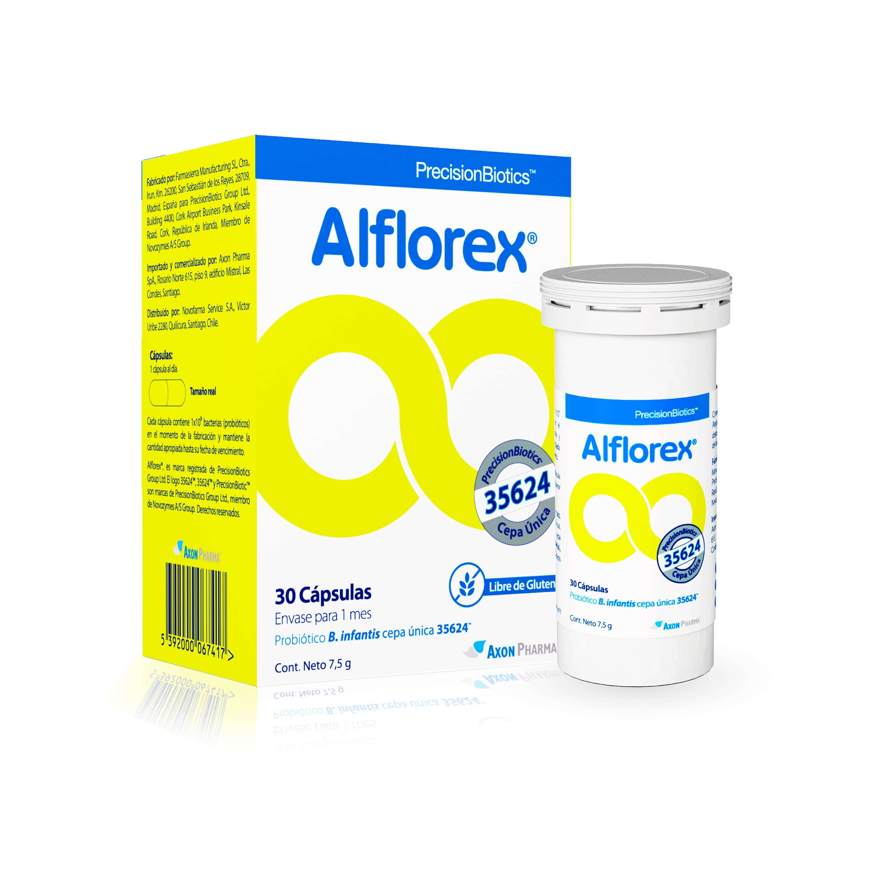 ALFLOREX CAPSULAS X 30 AXON PHARMA - Imagen 4
