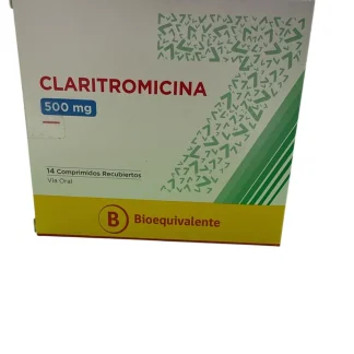 CLARITROMICINA 500 MG X 14 COMPRIMIDOS