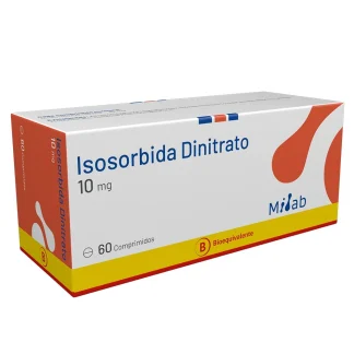 ISOSORBIDE DINITRATO 10 MG X 60 COMPRIMIDOS