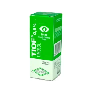 TIOF SOLUCIÓN OFTÁLMICA 0,5% X 10 ML