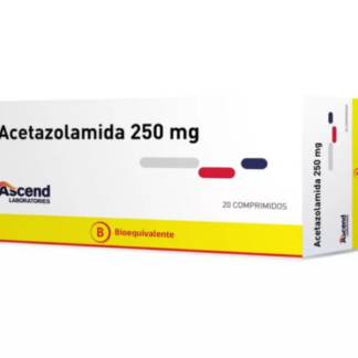 ACETAZOLAMIDA 250 MG X 20 COMPRIMIDOS