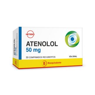 ATENOLOL 50 MG X 20 COMPRIMIDOS