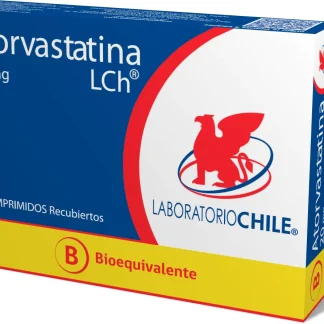 ATORVASTATINA 20 MG X 30 COMPRIMIDOS