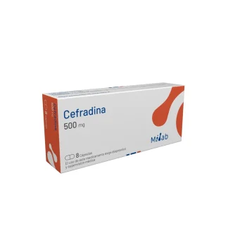 CEFRADINA 500 MG X 8 CAPSULAS