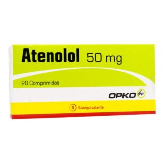 ATENOLOL 50 MG X 20 COMPRIMIDOS