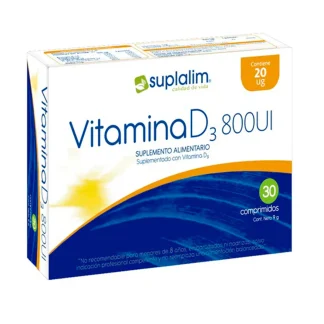 VITAMINA D 800UI X 30 CAP SUP