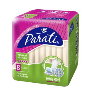 PARA TI TOALLA NORMAL SIN ALAS X 8 PERF