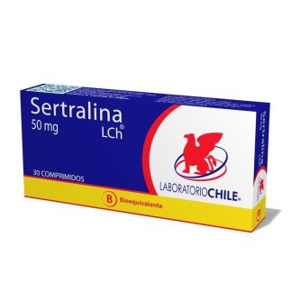SERTRALINA 50 MG X 30 COMPRIMIDOS LABORATORIO CHILE