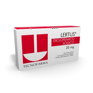 LERTUS 25 MG X 20 COMPRIMIDOS