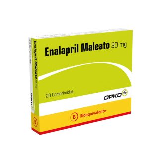 ENALAPRIL 20 MG X 20 COMPRIMIDOS