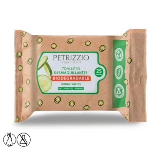 TOALLIDA DES PIEL NORMAL PEPINO X 25 TOALLITAS PETRIZZIO