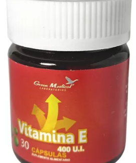 VITAMINA E CAP 400 MG X 30 GREEN MED