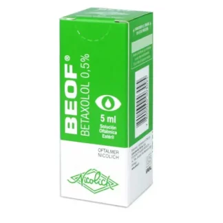 BEOF 0,5% X 5 ML SOLUCION OFTALMICA