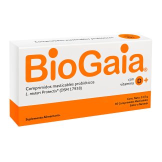 BIOGAIA X 30COMP SABOR NARANJA