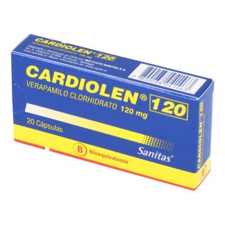 CARDIOLEN 120 MG X 20 CAPSULAS SANITAS