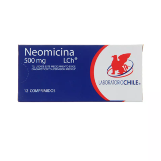 NEOMICINA 500 MG X 12 COMPRIMIDOS