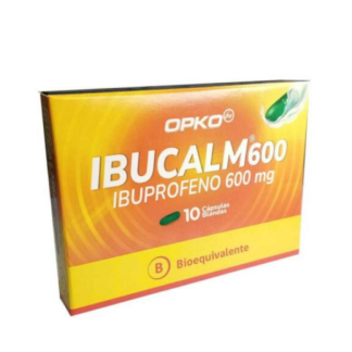 IBUCALM 600 MG X 10 CAPSULAS BLANDAS