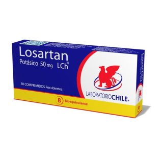 LOSARTAN 50 MG X 30 COMPRIMIDOS