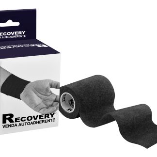 VENDA AUTOADHERENTE 7.5 CM X 4.5 MTS NEGRO RECOVERY