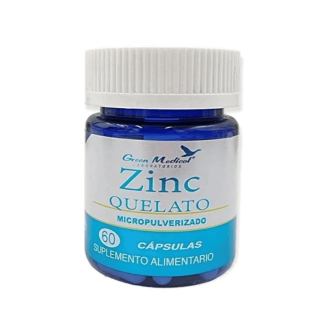 ZINC QUELATO X 60 CAPSULAS GREEN MEDICAL
