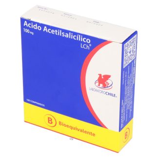 ACIDO ACETILSALICILICO 100MG X 100 COMPRIMIDOS