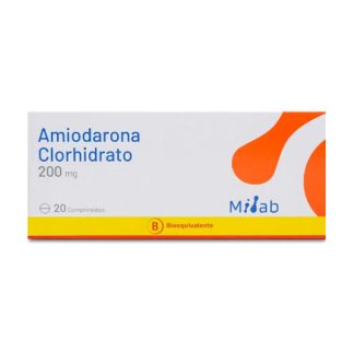 AMIODARONA 200MG  X 20 COMPRIMIDOS
