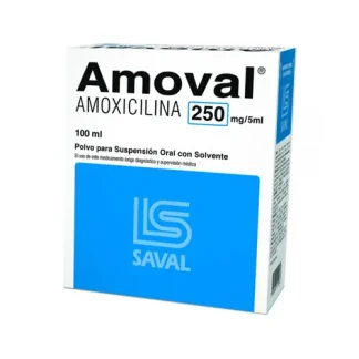AMOVAL 250 MG/5ML X 100 ML POLVO PARA SUSPENSION ORAL
