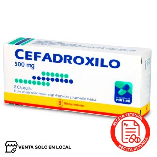 CEFADROXILO 500MG X 8 CÁPSULAS MINTLAB