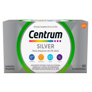 CENTRUM SILVER + 50 AÑOS X 60 COMP