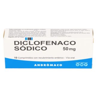 DICLOFENACO 50 MG X 10 COMPRIMIDOS