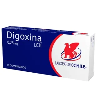 DIGOXINA 0,25 MG X 30 COMPRIMIDOS