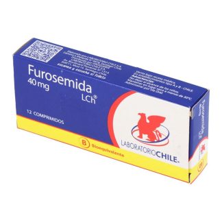 FUROSEMIDA 40 MG X 12 COMPRIMIDOS