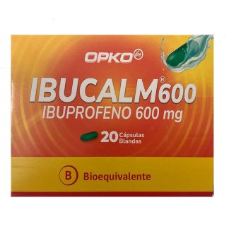 IBUCALM 600 MG X 20 CAPSULAS BLANDAS