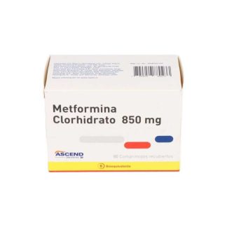 METFORMINA 850 MG X 60 COMPRIMIDOS
