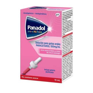 PANADOL GOTAS 100 MG / ML X 15 ML