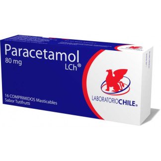 PARACETAMOL INFANTIL 80 MG X 16 COMPRIMIDOS MASTICABLES