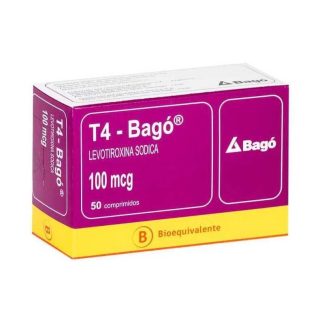 T4  BAGO 100 MCG X 50 COMPRIMIDOS