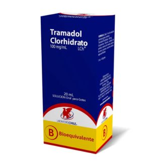 TRAMADOL GOTAS 100 MG / ML X 20 ML LABORATORIO CHILE