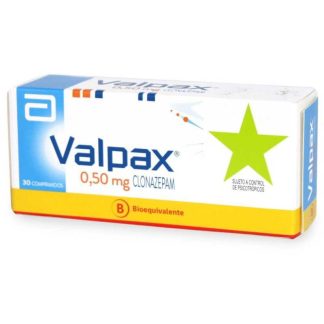 VALPAX 0.5 MG X 30 COMPRIMIDOS
