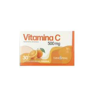 VITAMINA C 500 MG X 30 COMPRIMIDOS MASTICABLES