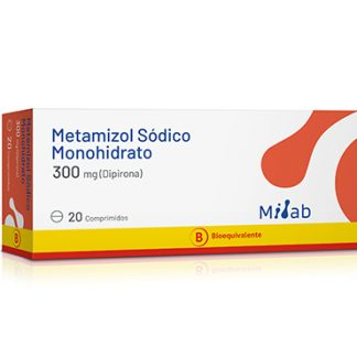 METAMIZOL SODICO 300 MG X 20 COMPRIMIDOS