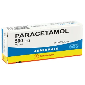 PARACETAMOL 500 MG X 16 COMPRIMIDOS