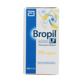 BROPIL LF INHALADOR BUCAL 100 MCG / DOSIS X 200 DOSIS