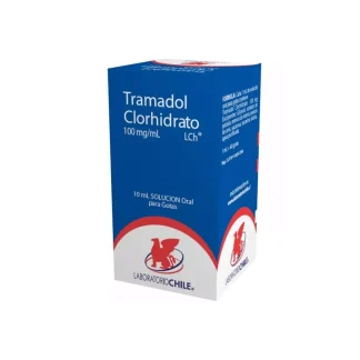 TRAMADOL GOTAS 100 MG / ML X 10 ML LABORATORIO CHILE