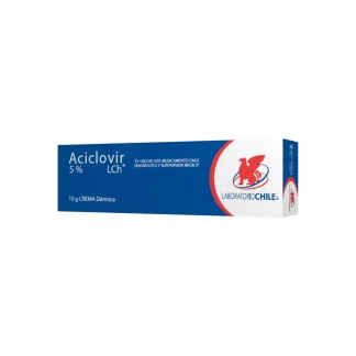 ACICLOVIR CREMA 5% X 15 GRAMOS LABORATORIO CHILE