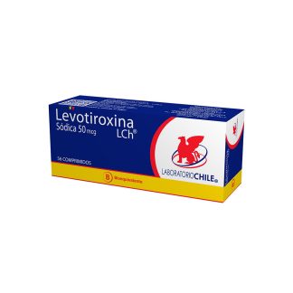 LEVOTIROXINA SODICA 50 MCG X 56 COMPRIMIDOS