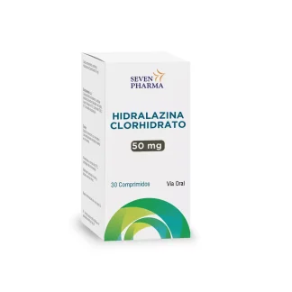 HIDRALAZINA CLORHIDRATO 50MG X 30 COMPRIMIDOS