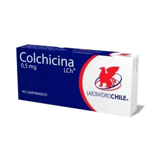 COLCHICINA 0,5 MG X 40 COMPRIMIDOS